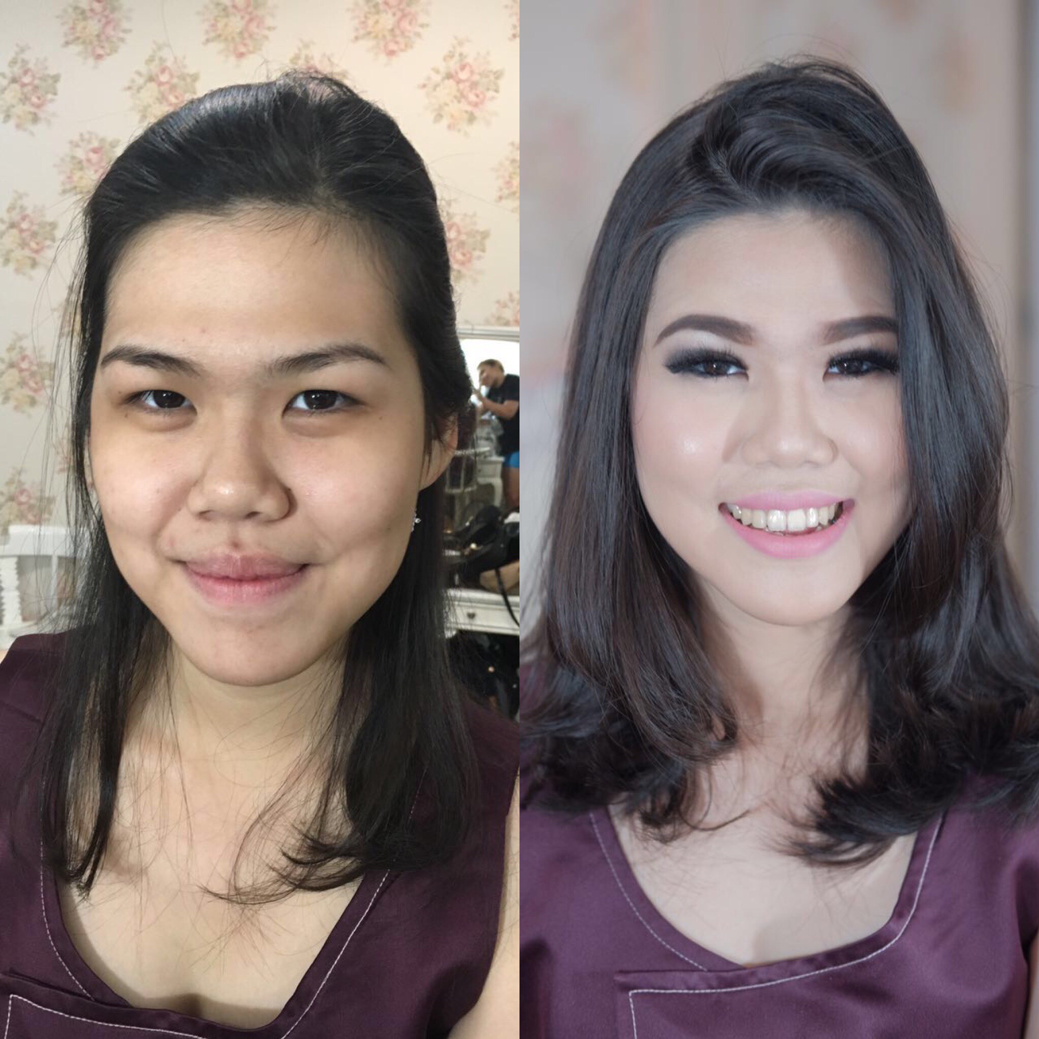 Before After By Felisia Julia MUA Bridestorycom