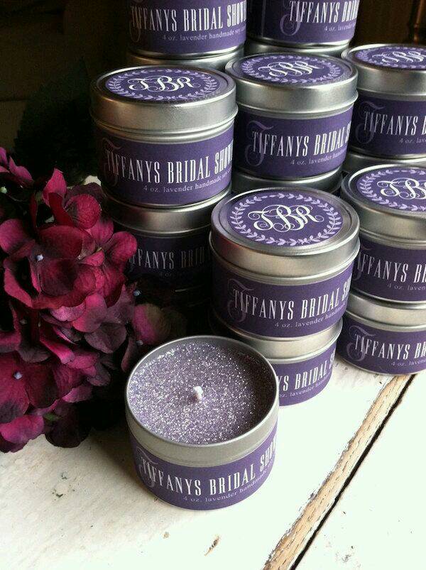Candle Tin Favors by Fauste Souvenir