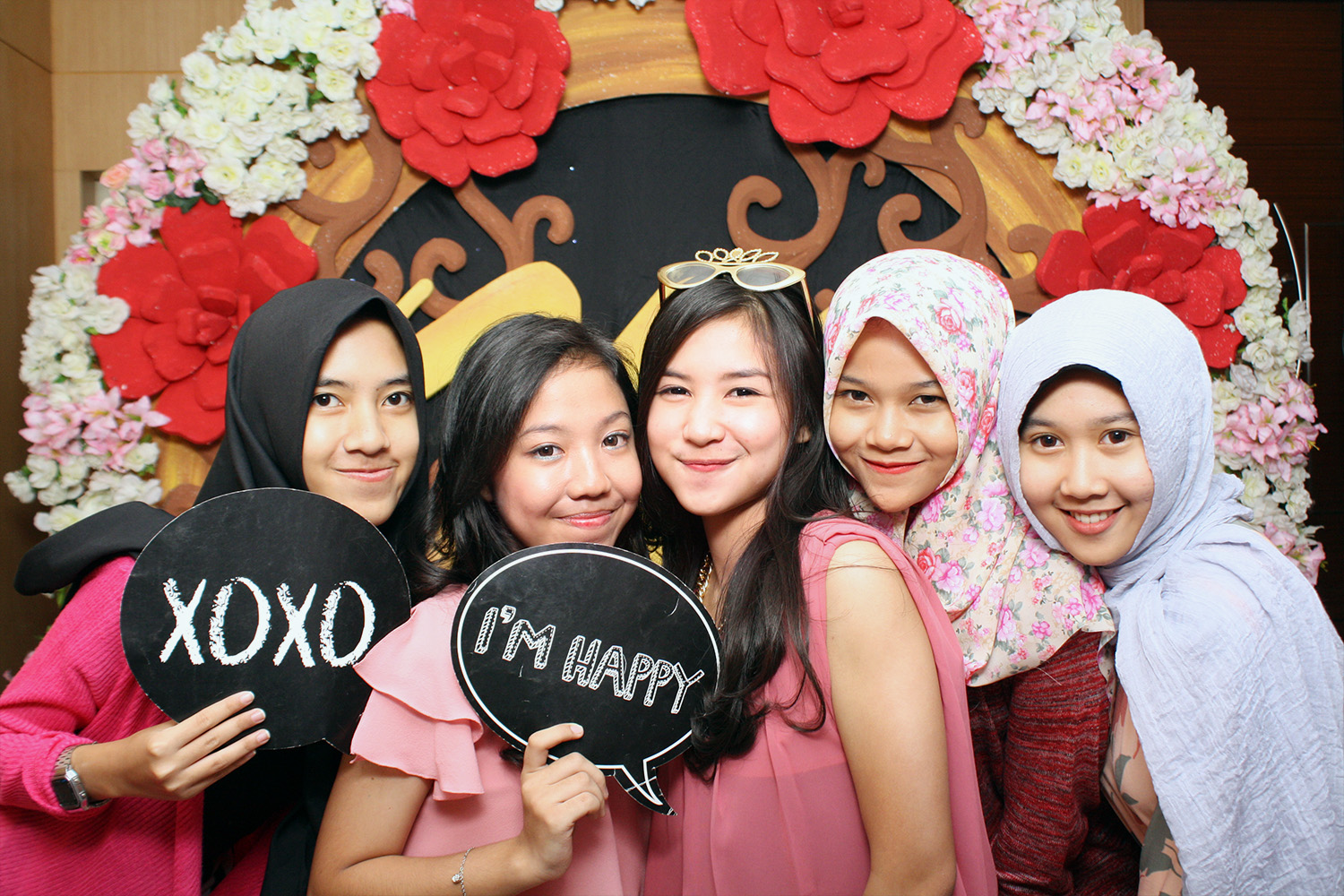 meutia 17th birthday by Hubb Photobooth