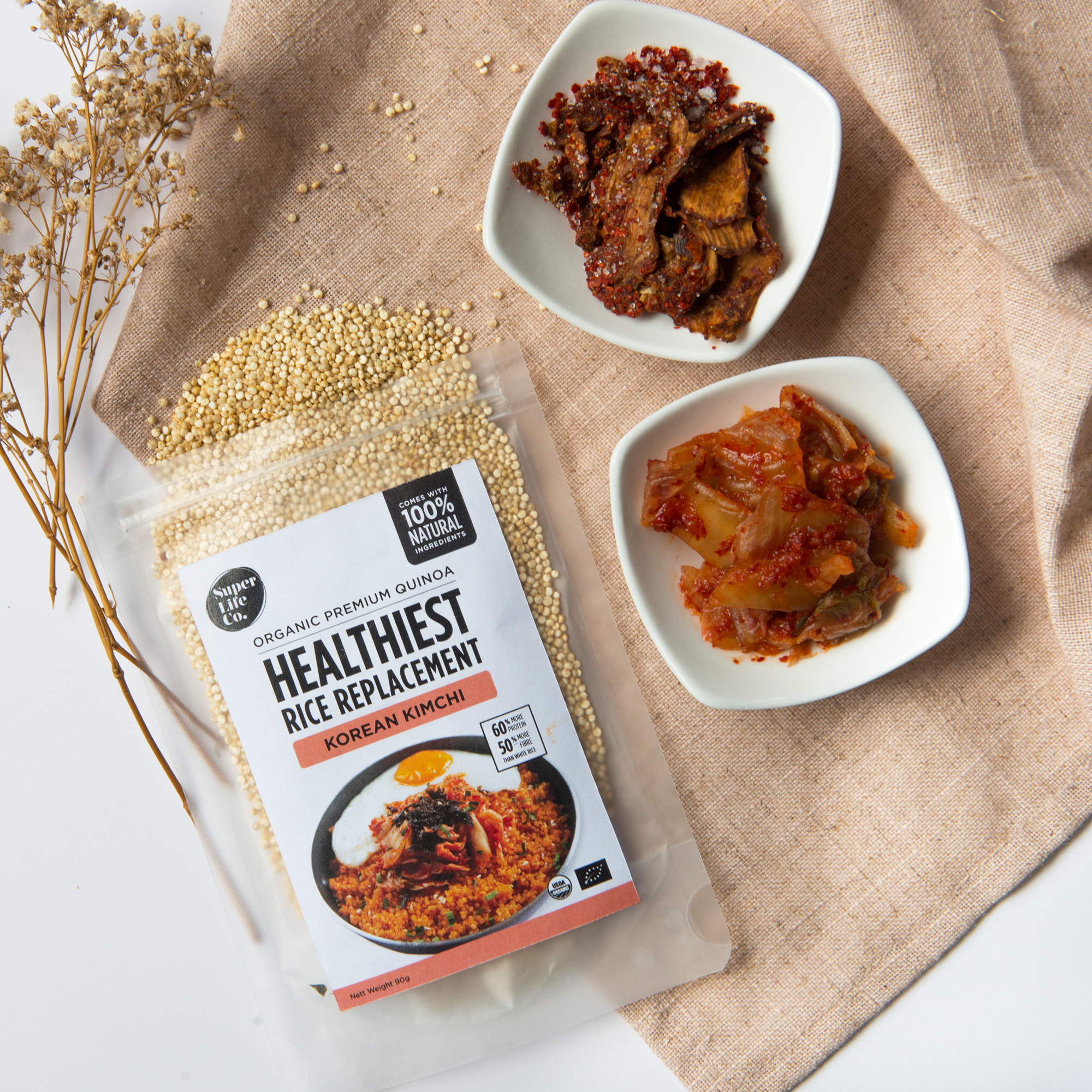 Asian Quinoa Packs by Superlife Co.