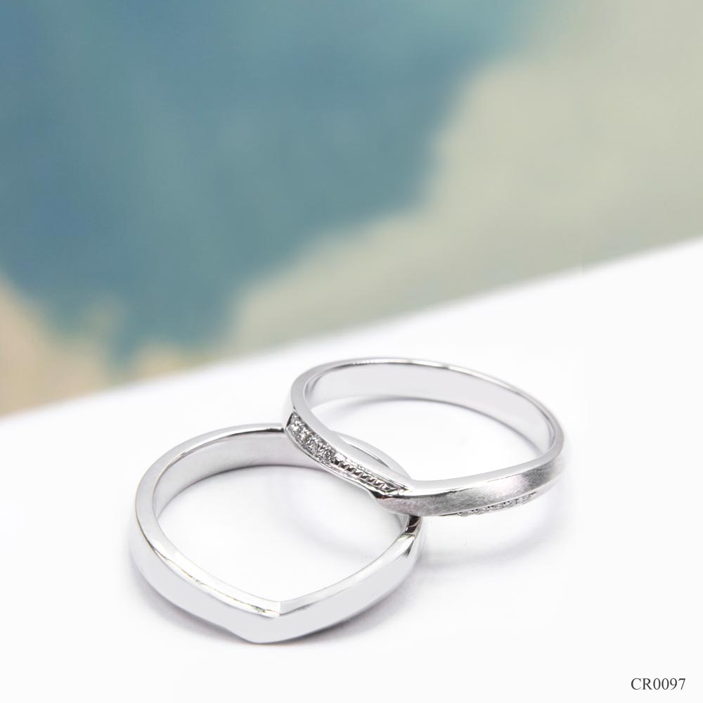 Diamond Wedding Ring V&Co Jewellery CR0097 by V&Co Jewellery