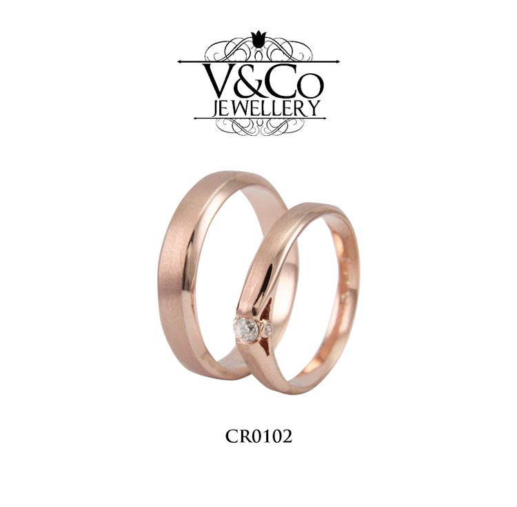 Diamond Wedding Ring CR0102 V&Co Jewellery by V&Co Jewellery