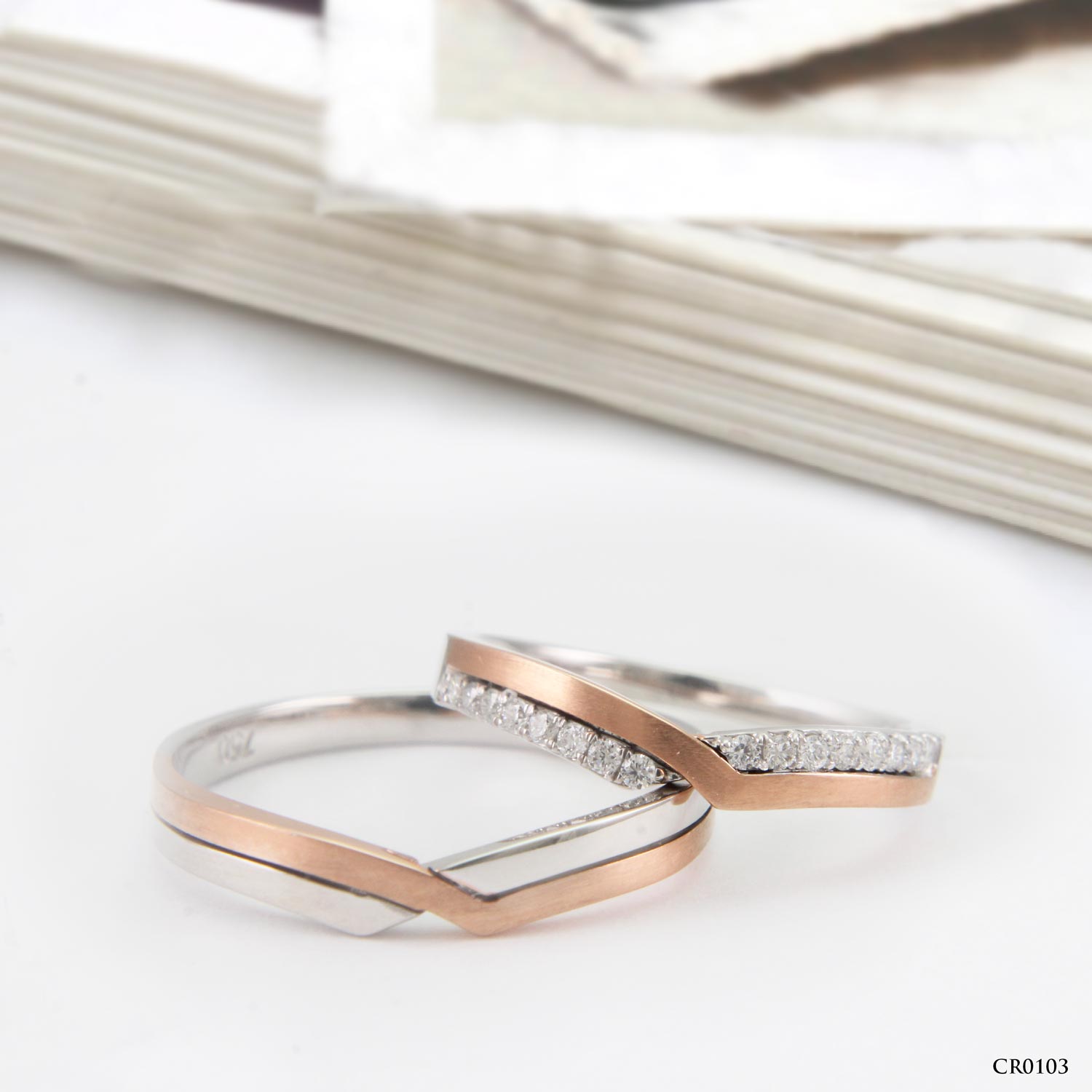 Diamond Wedding Ring CR0103 V&Co Jewellery by V&Co Jewellery