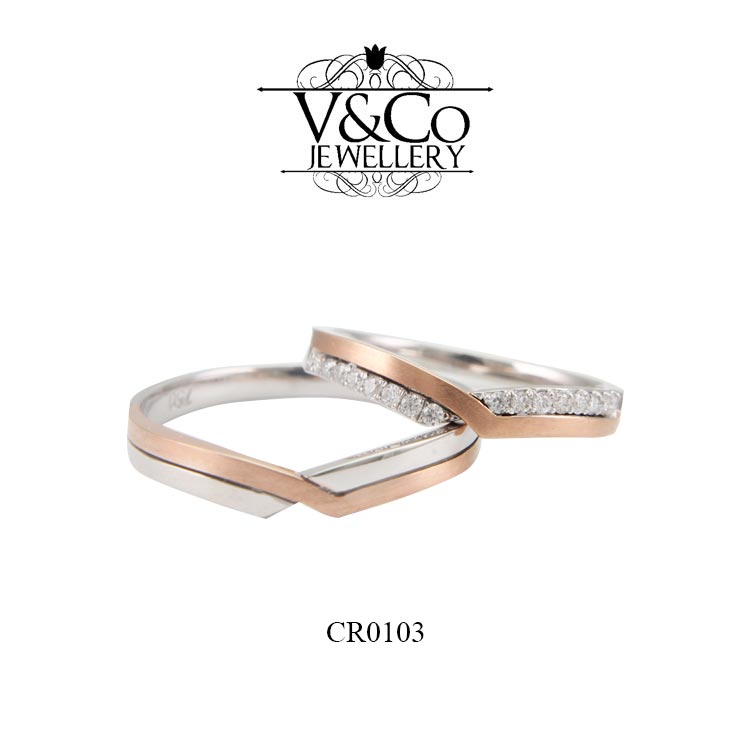 Diamond Wedding Ring CR0103 V&Co Jewellery by V&Co Jewellery