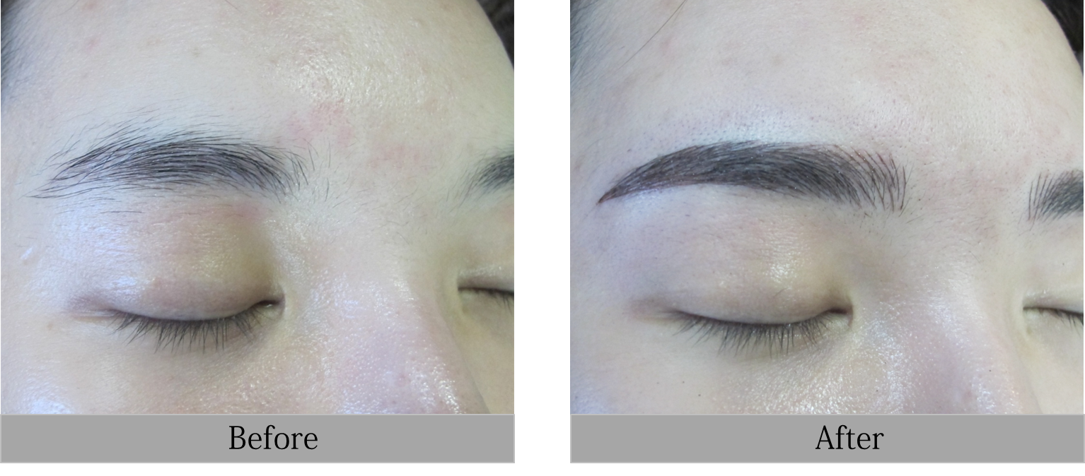 Semi Permanent Makeup Before After By Lee Na Young Aesthetic Academy Semi Permanent Makeup Bridestory Com