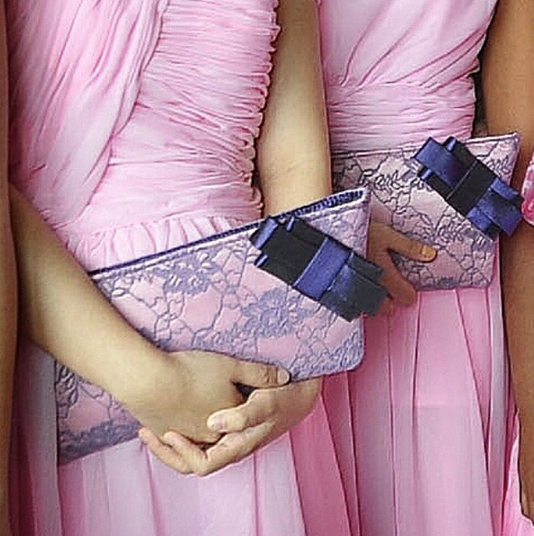 Purses with Bow for Bridesmaids by Bride Of Marc