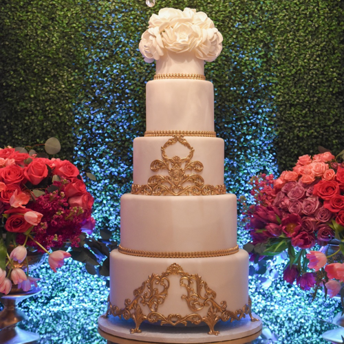 The Cake Bouttique Wedding Wedding Cake in Los Angeles