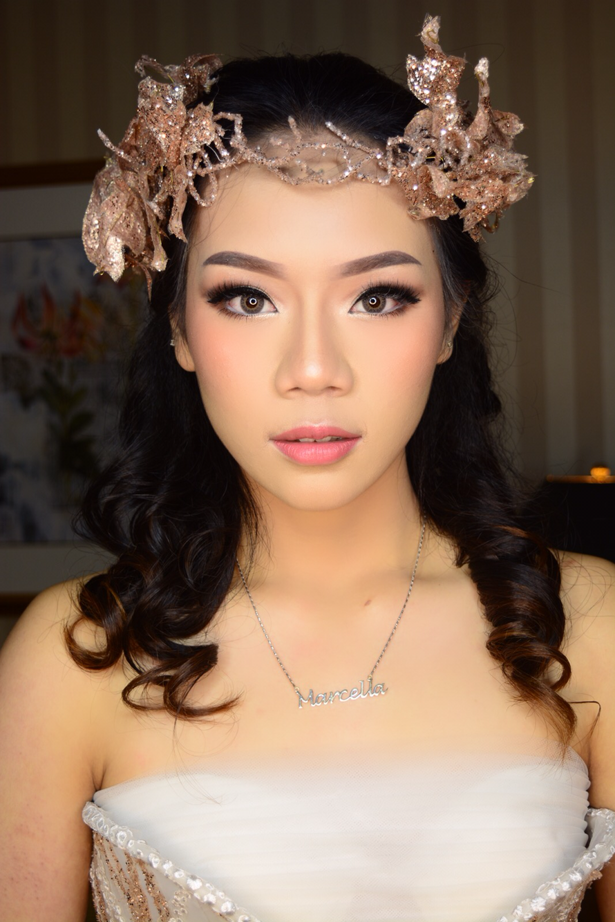 Marcella Angelia Sweet17th Greek Theme By Ciel Makeup Artist