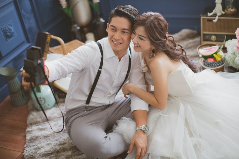 PEMOTRETAN PREWEDDING ROMANTIS SAMUEL ZYLGWYN DAN FRANDA
