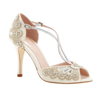 fancy bridal sandal